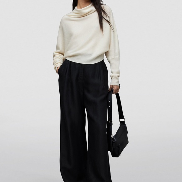All Saints Sweaters - Allsaints wool cashmere Ridley cropped sweater